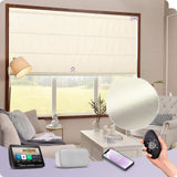 Graywind Electric Roman Blinds | Blackout Series
