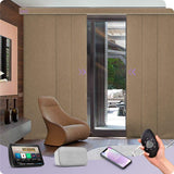 Graywind Electric Blackout Panel Blinds | Fabric Series | Custom Width to 177"