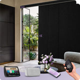 Graywind Electric Blackout Panel Blinds | Fabric Series | Custom Width to 177"