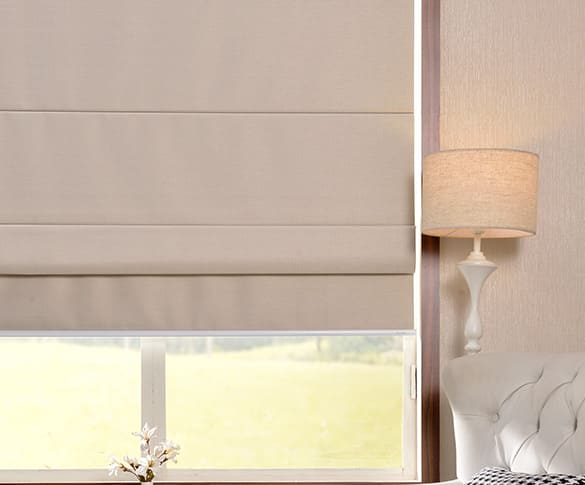 sheer roman shades