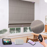 Graywind Electric Roman Blinds | Blackout Series