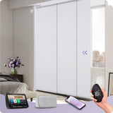 Graywind Electric Blackout Panel Blinds | Fabric Series | Custom Width to 177"