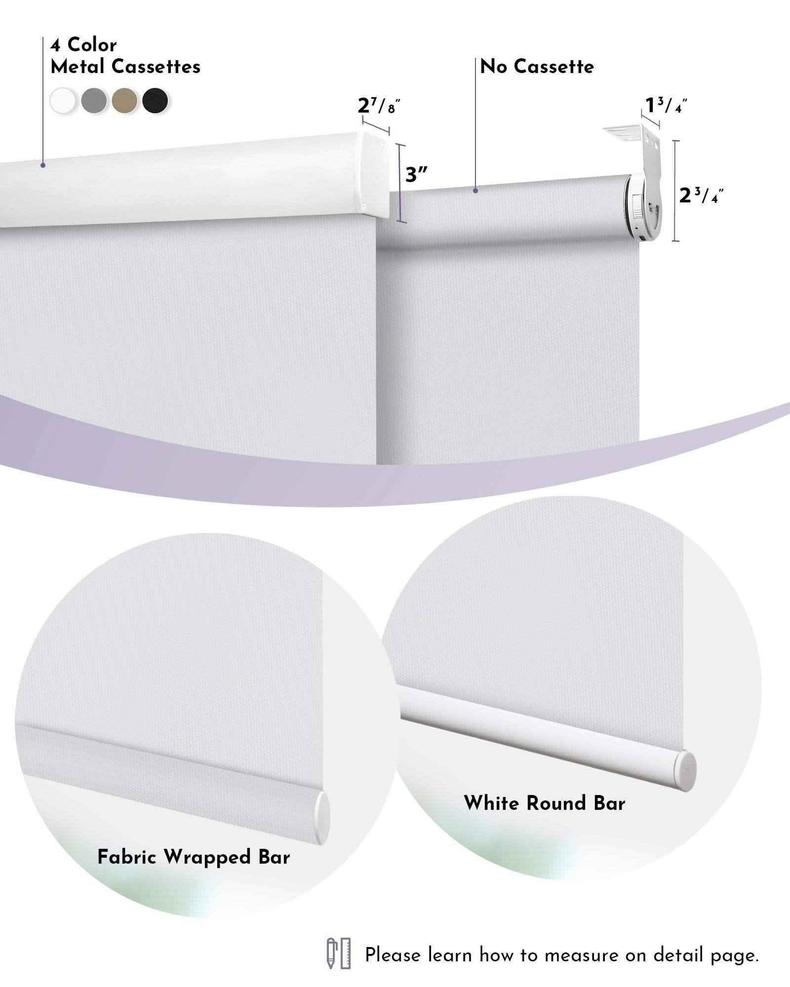 cordless roller shades for windows