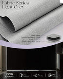 Graywind Electric Blackout Panel Blinds | Fabric Series | Custom Width to 177"
