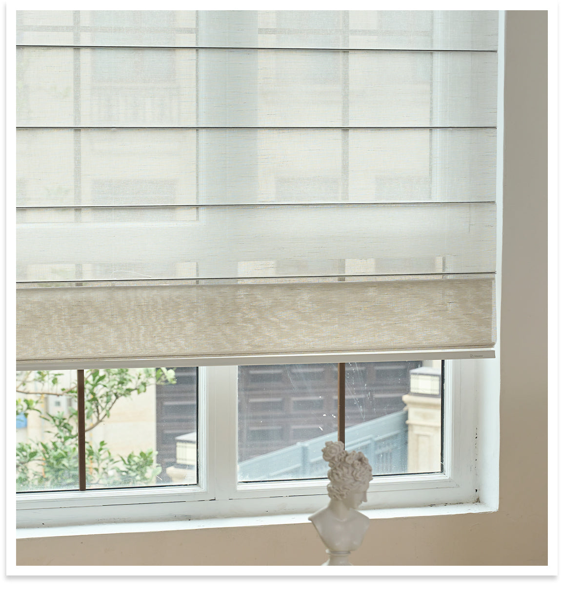 sheer roman shades gallery
