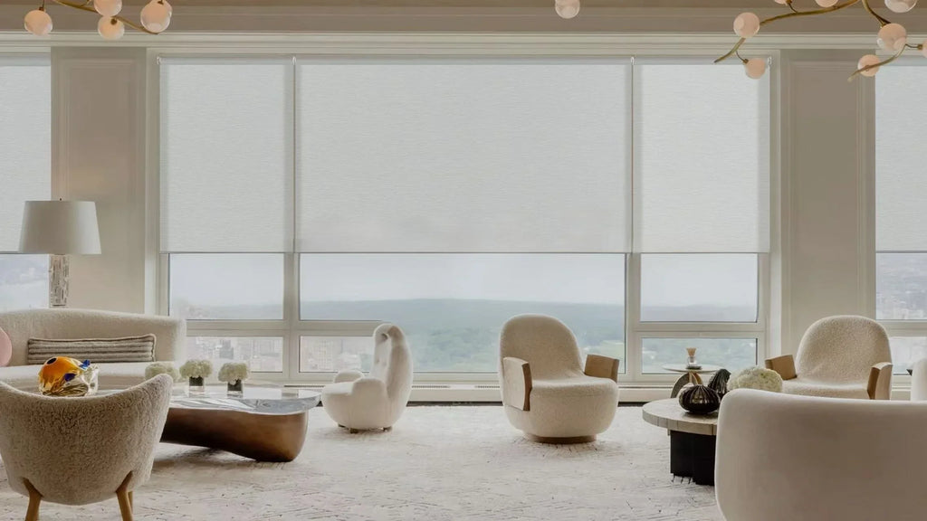 Can I Layer Split Blinds on a Large Window?