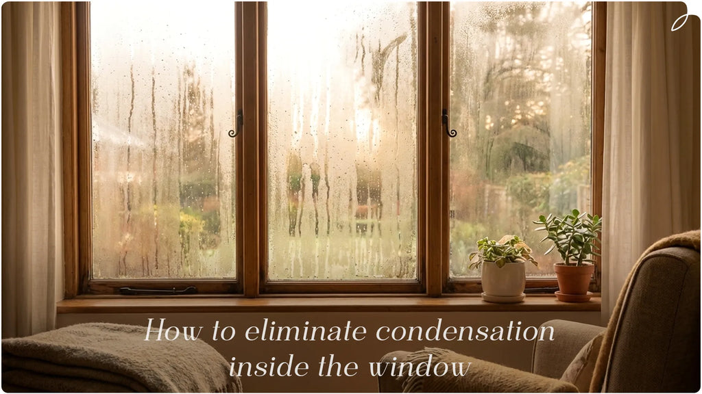 How to eliminate condensation inside the window
