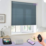 Graywind Electric Zigbee Pleated Blinds | Light Filtering Series
