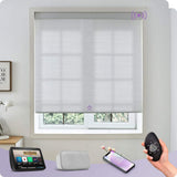 Graywind Electric Zigbee Pleated Blinds | Light Filtering Series