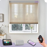 Graywind Electric Zigbee Pleated Blinds | Light Filtering Series