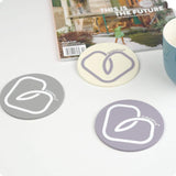 Graywind Customized PVC Coasters (Two Pieces)