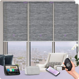 Graywind Electric Light Filtering Roller Blinds | Woven Series