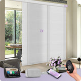Graywind Electric Light Filtering Panel Blinds | Textured Series | Custom Width to 177"