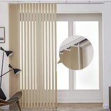 Graywind Manual Vertical Blinds | Light Filtering Waffle Series