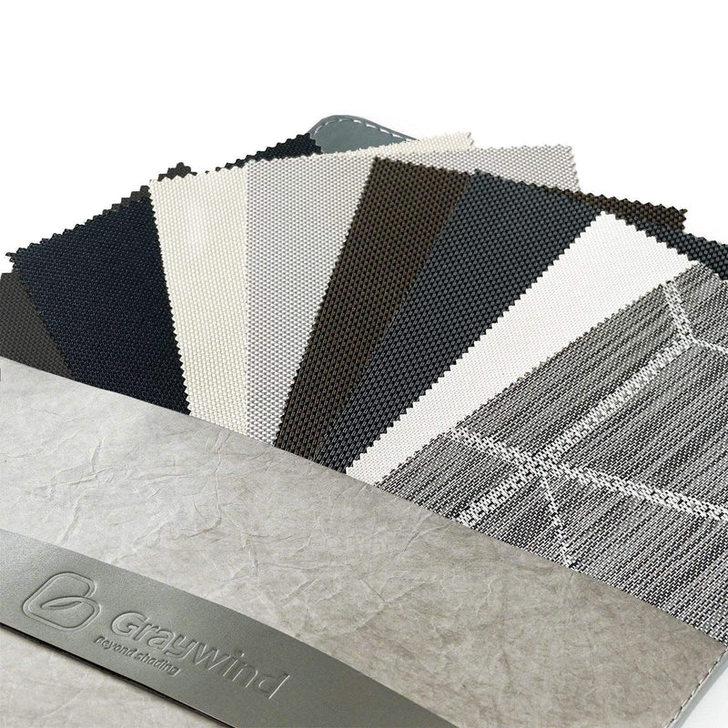 Graywind Outdoor Roller Blinds Fabric Samples