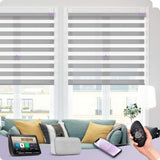 Graywind Electric Day Night Blinds | Wool-like Series