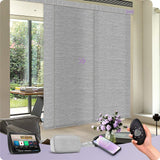 Graywind Electric Light Filtering Panel Blinds | Textured Series | Custom Width to 177"