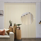 Graywind Manual Vertical Blinds | Light Filtering Waffle Series