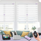 Graywind Electric Day Night Blinds | Wool-like Series