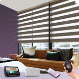 Graywind Electric Day Night Blinds | Wool-like Series
