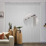Graywind Manual Vertical Blinds | Light Filtering Waffle Series