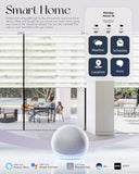 Graywind Electric Day Night Blinds | Wool-like Series
