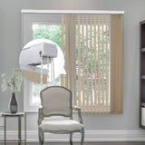 Graywind Manual Vertical Blinds | Light Filtering Textured Series