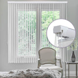 Graywind Manual Vertical Blinds | Light Filtering Textured Series