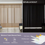 Graywind Manual Vertical Blinds | Blackout Series