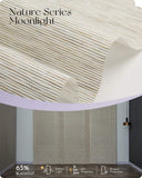Graywind Electric Light Filtering Panel Blinds | Natural Series | Custom Width to 177"