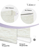 Graywind Electric Light Filtering Panel Blinds | Natural Series | Custom Width to 177"