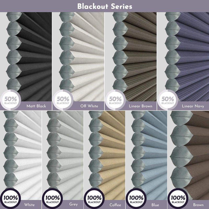 Graywind Pleated Blinds Fabric Samples
