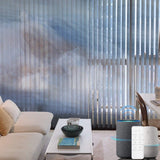 Graywind Electric Blackout Printed Vertical Blinds | Concise Series | Customizable