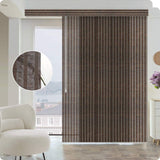 Graywind Manual Panel Track Blinds | Natural Series | Custom to 153" Width