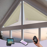 Graywind Electric Angled Blinds | Right Triangle
