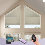 Graywind Electric Angled Blinds | Right Trapezoid