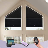 Graywind Electric Angled Blinds | Right Trapezoid