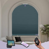 Graywind Electric Arched Blinds | Elongated Perfect Arch
