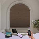 Graywind Electric Arched Blinds | Elongated Perfect Arch