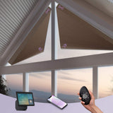 Graywind Electric Angled Blinds | Right Triangle