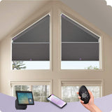 Graywind Electric Angled Blinds | Right Trapezoid