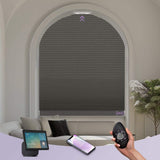 Graywind Electric Arched Blinds | Elongated Perfect Arch