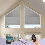 Graywind Electric Angled Blinds | Right Trapezoid
