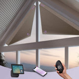 Graywind Electric Angled Blinds | Right Triangle