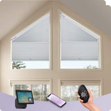 Graywind Electric Angled Blinds | Right Trapezoid