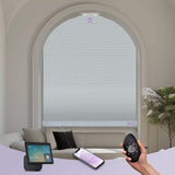 Graywind Electric Arched Blinds | Elongated Perfect Arch