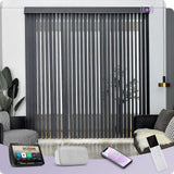 Graywind Electric Vertical Blinds | Blackout Series | Customizable