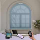Graywind Electric Arched Blinds | Elongated Perfect Arch