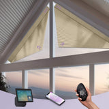 Graywind Electric Angled Blinds | Right Triangle