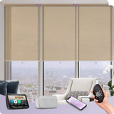 Graywind Electric Light Filtering Roller Blinds | Woven Series